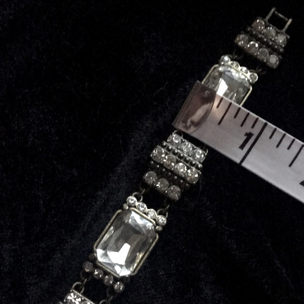 “LIA SOFIA” RHINESTONE BRACELET - Picture 2 of 7
